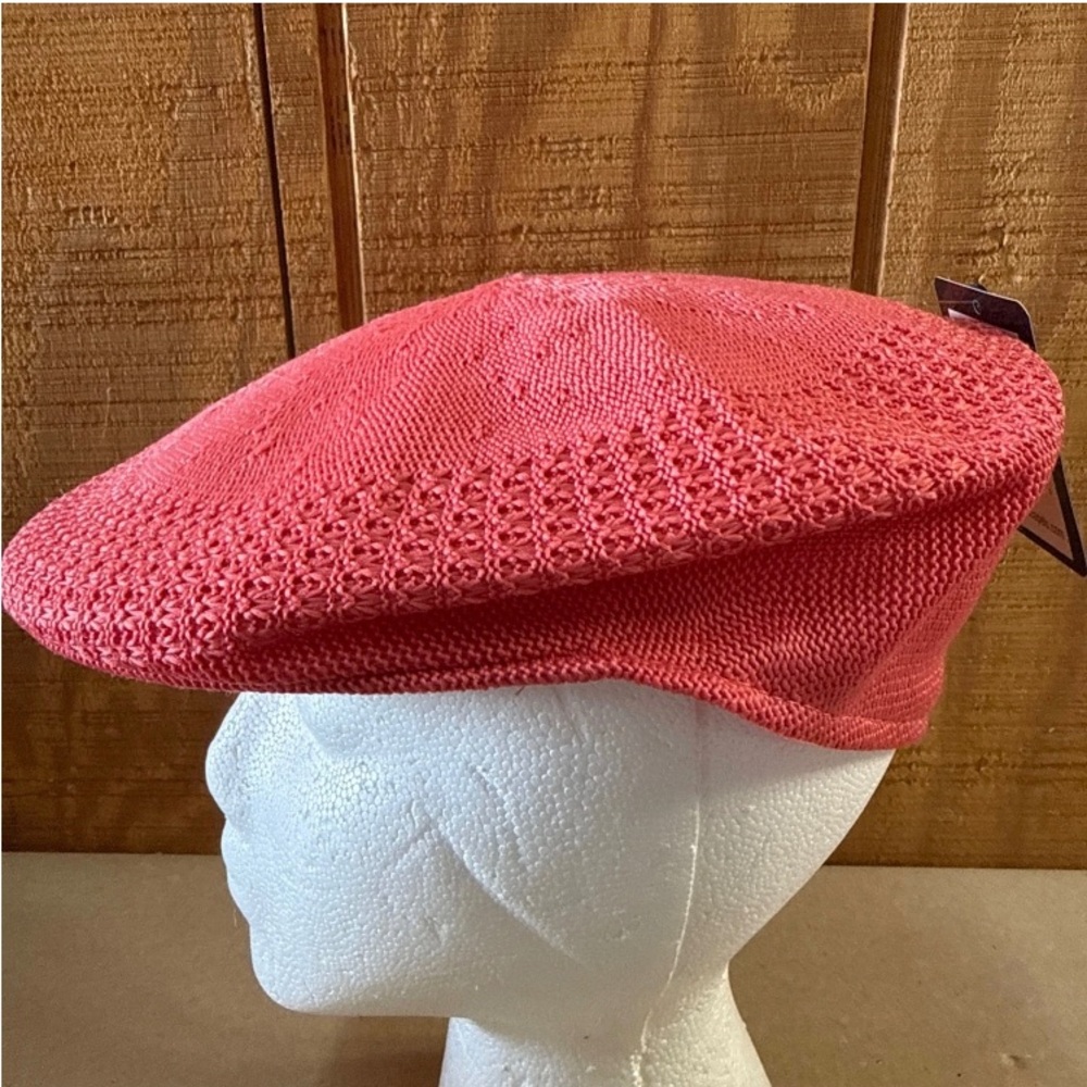 NWT Bruno Capelo Red Newsboy, Golf, Vent Air Tropic Cap, Breathable